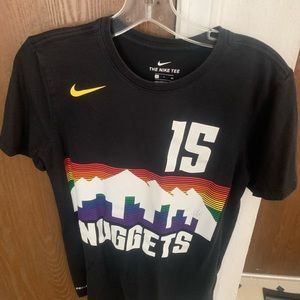 Nike tee drifit nuggets jokic black #15 t-shirt